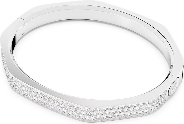 Produktbild Swarovski Dextera Armreif Achteckform Pavé Weiss (Swarovski Metall)