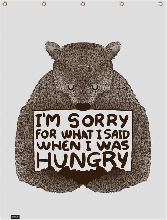 Immagine prodotto Juniqe Mi dispiace per quello che ho detto quando avevo fame - Orsi (150 x 200 cm)