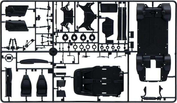 Actual product image Italeri 1:24 Porsche 911 Turbo Modell-Set