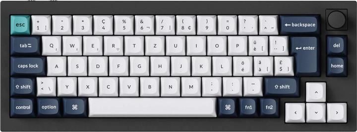 Immagine prodotto Keychron Q2 Max (CH, Senza fili, Cablato)