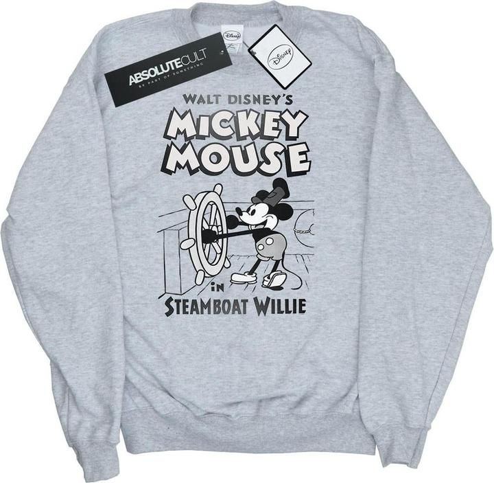 Produktbild Disney Mickey Mouse Steamboat Willie Sweatshirt Mädchen (152, 158)