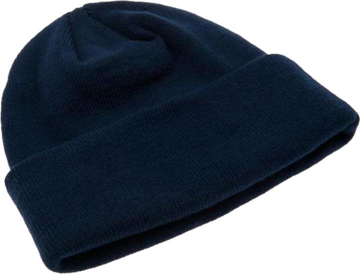 Actual product image FC Barcelona Unisex Adult Knitted Turned Up Cuff Beanie