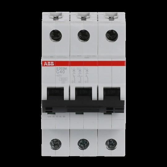 Produktbild ABB S203M-C40 Sicherungsautomat 40A pro M compact 3-polig