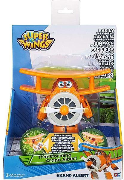 Actual product image Super Wings Transfoming Grand Albert