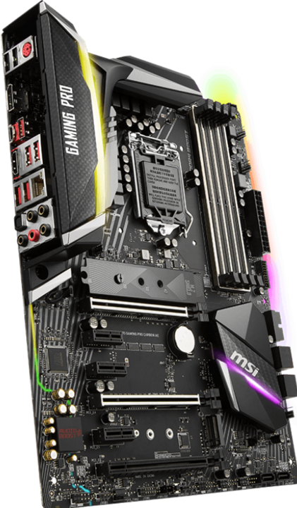 Image du produit MSI Z370 Gaming Pro Carbon (LGA 1151, Intel Z370, ATX)