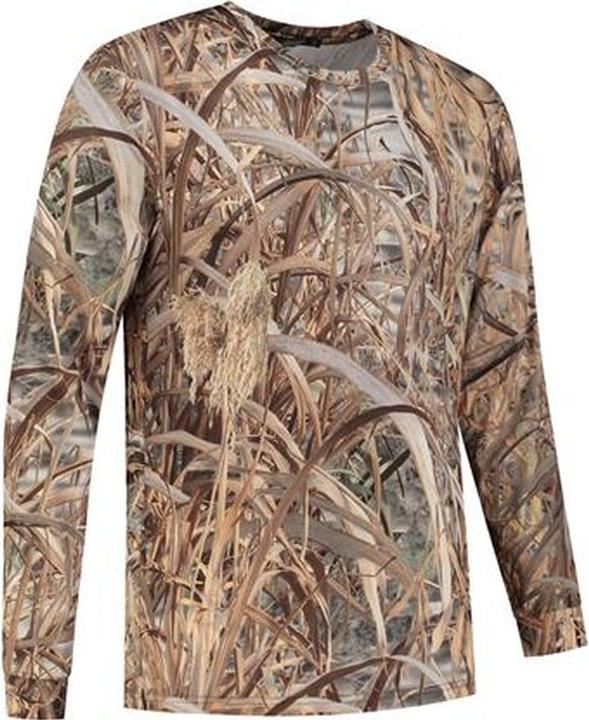 Produktbild Stealth Gear T-Shirt Langarm Camo Schilf Print Grösse L (L)