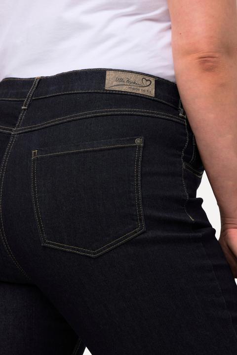 Image du produit Ulla Popken Jean Mandy, coupe 5 poches droite. Taille confortable et tissu stretch (52)