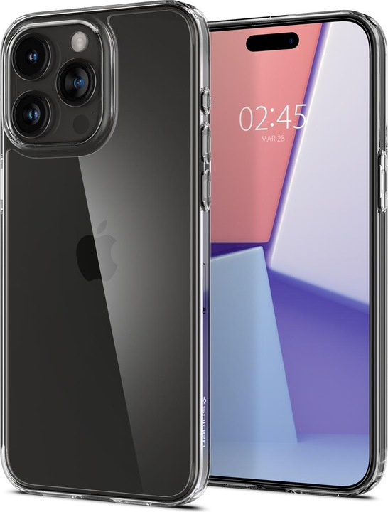 Produktbild Spigen Air Skin Hybrid iPhone 15 Pro Max 6.7" crystal clear ACS06554 (Apple iPhone 15 Pro Max)