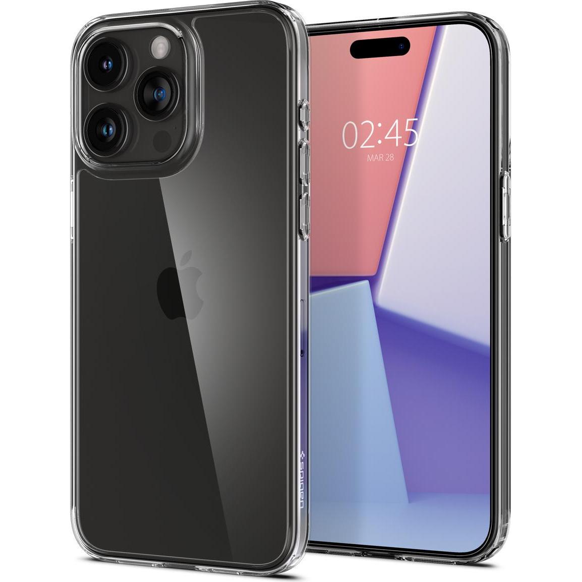 Spigen Air Skin Hybrid iPhone 15 Pro Max 6.7" crystal clear ACS06554 (Apple iPhone 15 Pro Max), Smartphone Hülle, Transp...