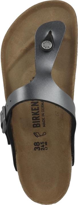 Actual product image Birkenstock Gizeh BF Metallic Black (38)