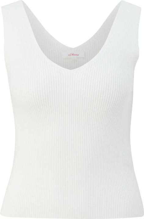 Image du produit s.Oliver Strickpullunder Rippstrick-Top aus Viskosemix (48)