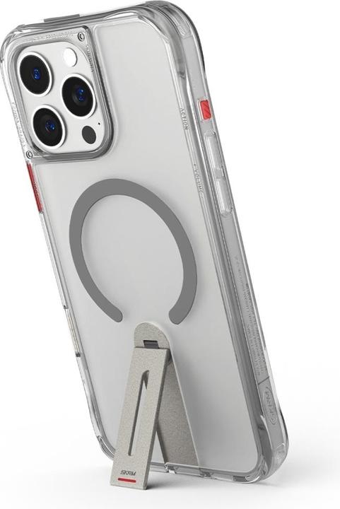 Immagine prodotto Skinarma Case Helix for iPhone 16 Pro Magnetic Charging 360 Rotating Stand titanium (Apple iPhone 16 Pro)