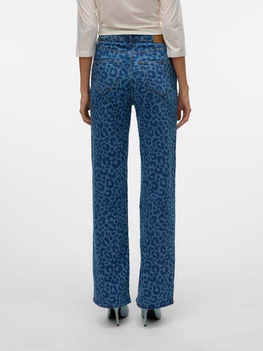 Actual product image Vero Moda VMTESSA Hohe Taille Jeans Weit geschnitten (W29/L32)