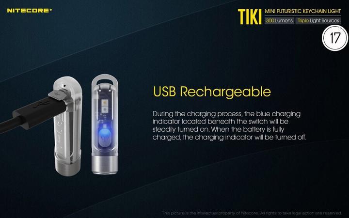 Image du produit Nitecore TIKI - 300 lumens (5.60 cm, 300 lm)