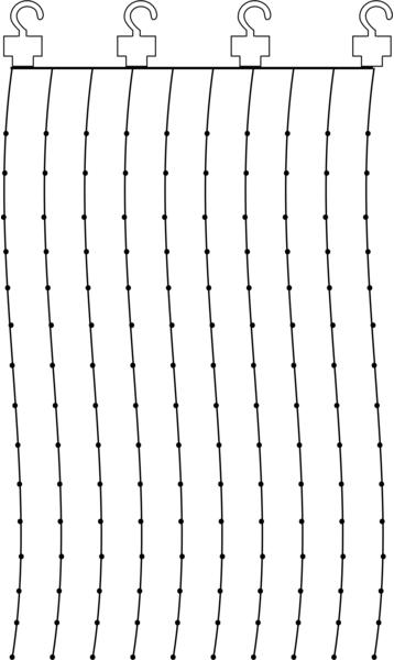 Star Trading capelli d'angelo (1 m)