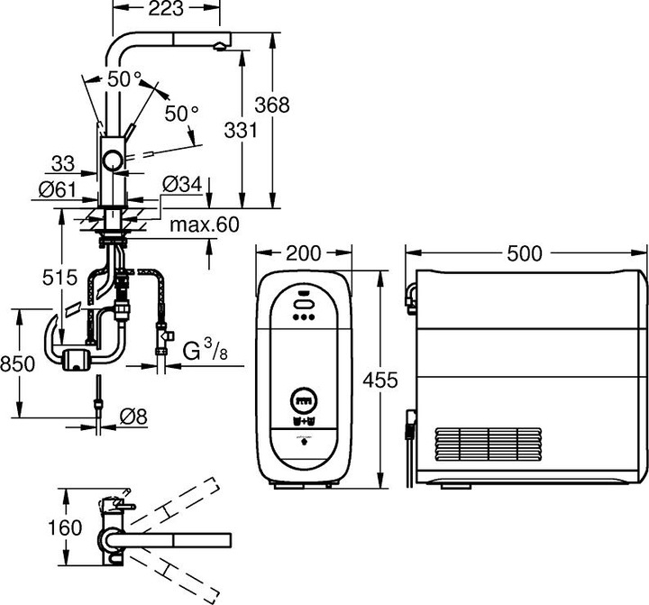 Actual product image Grohe 31539KS0
