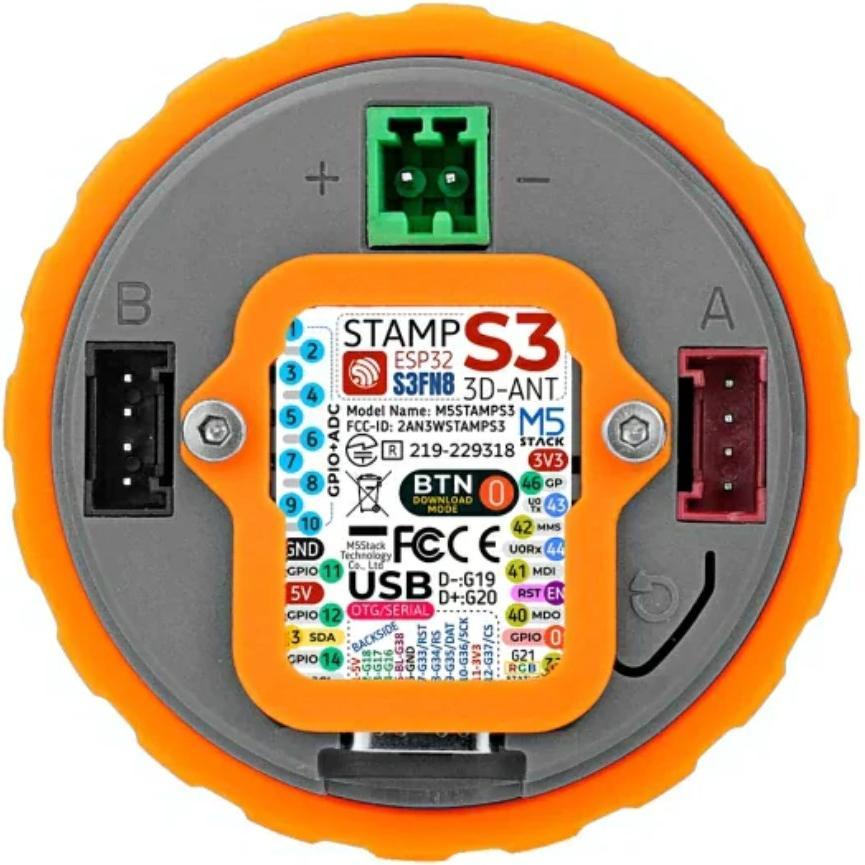 Waveshare ESP32-S3-ontwikkelbord, met 1.28 inch ronde touch-LCD