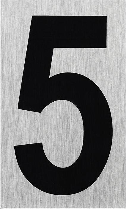 ProPlus Plaque de porte en aluminium " 5