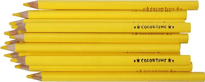 Image du produit Creativ Company Pot de fleur triple épaisseur Jumbo - Geel, 12pcs. (12 x)