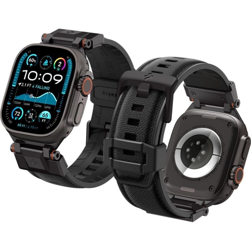 Thumbnail - Spigen DuraPro Armor for Apple Watch 6 / 7 / 8 / 9 / 10 / SE / Ultra 1 / 2 (44 / 45 / 46 / 49mm) Bla, Smartwatch Zubehör...