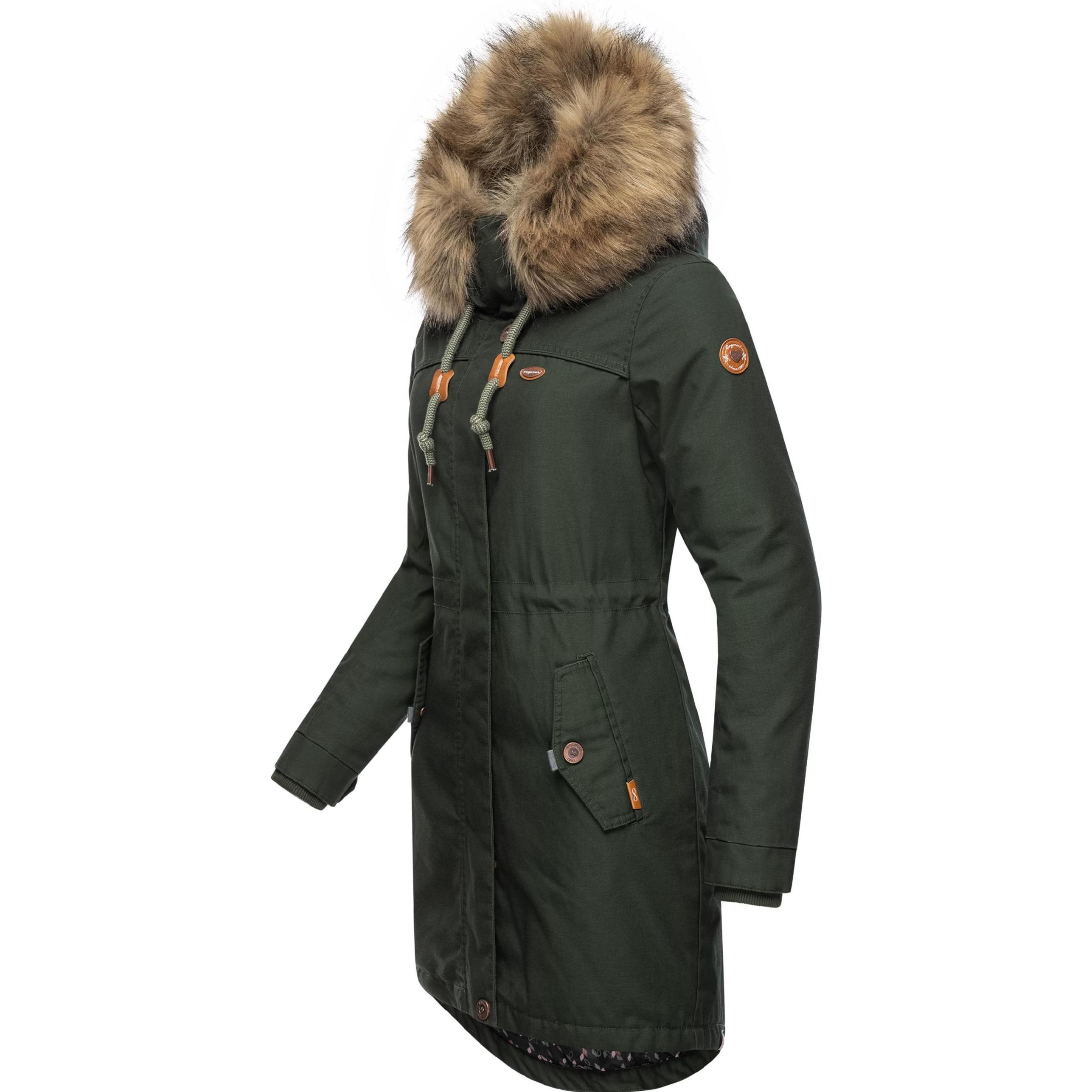 Thumbnail - Ragwear, Damen, Jacke, Tawny (L), Grün, L