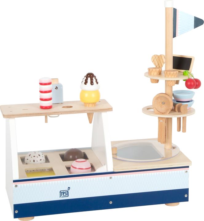 Actual product image small foot Ice cream counter fresh