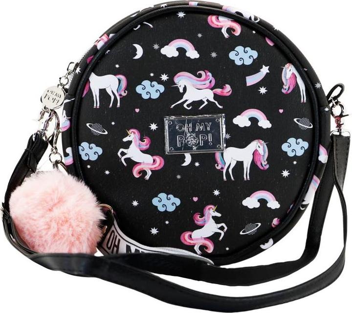 Produktbild Oh My Pop! Round Shoulder Bag Unicorn