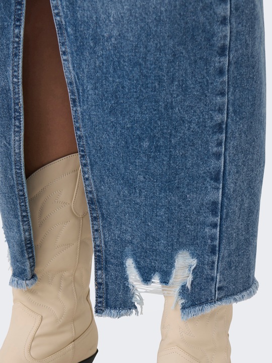 Produktbild Only Mittlere Taille Langer Rock Jeansrock (S)