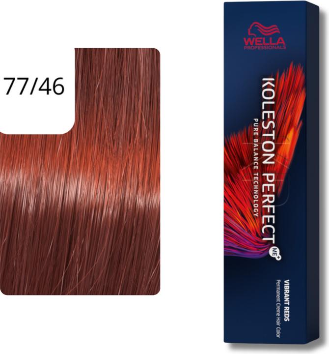 Actual product image Wella Koleston Perfect Me+ Vibrant Reds (46, 77)
