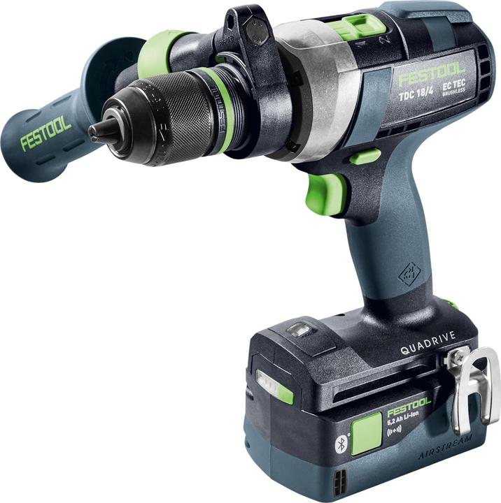 Actual product image Festool QUADRIVE TDC 18/4 I-Basic cordless drill driver