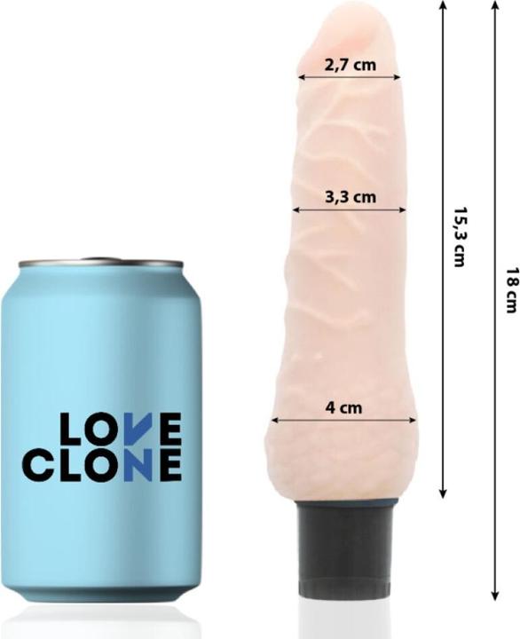 Immagine prodotto Love Clone Vibratore Autolubrificante Loveclone Sven 18,5 cm