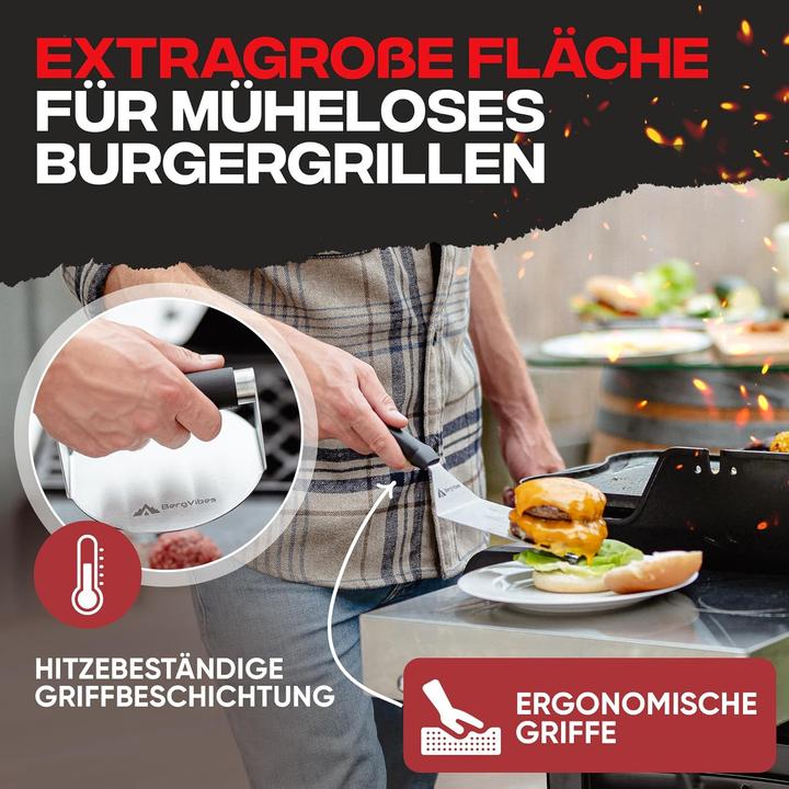 Actual product image BergVibes Smash Burger Set 6 TLG.