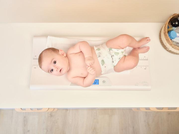 Image du produit ETA Échelle pour bébé | 730690000 MIMI | Poids maximum (capacité) 20 kg | Précision 5 g | Blanc (20 kg)