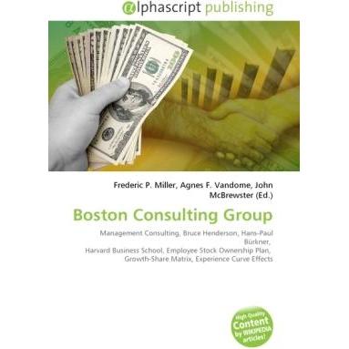 Boston Consulting Group, Fachbücher von John McBrewster, Agnes F. Vandome, Frederic P. Miller