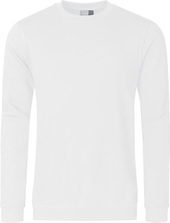 Actual product image Magni Promodoro 2199-M Work sweatshirt, white, M (M)