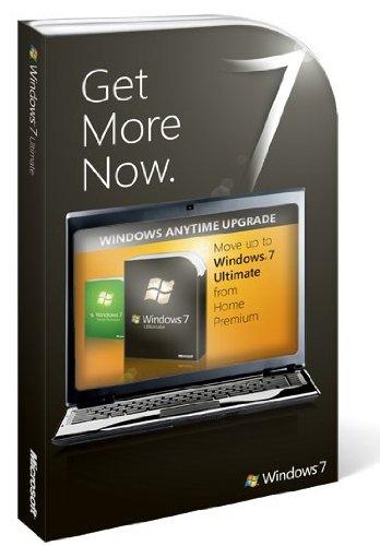 Actual product image Microsoft Windows 7 Anytime Upgrade Ultimate, F