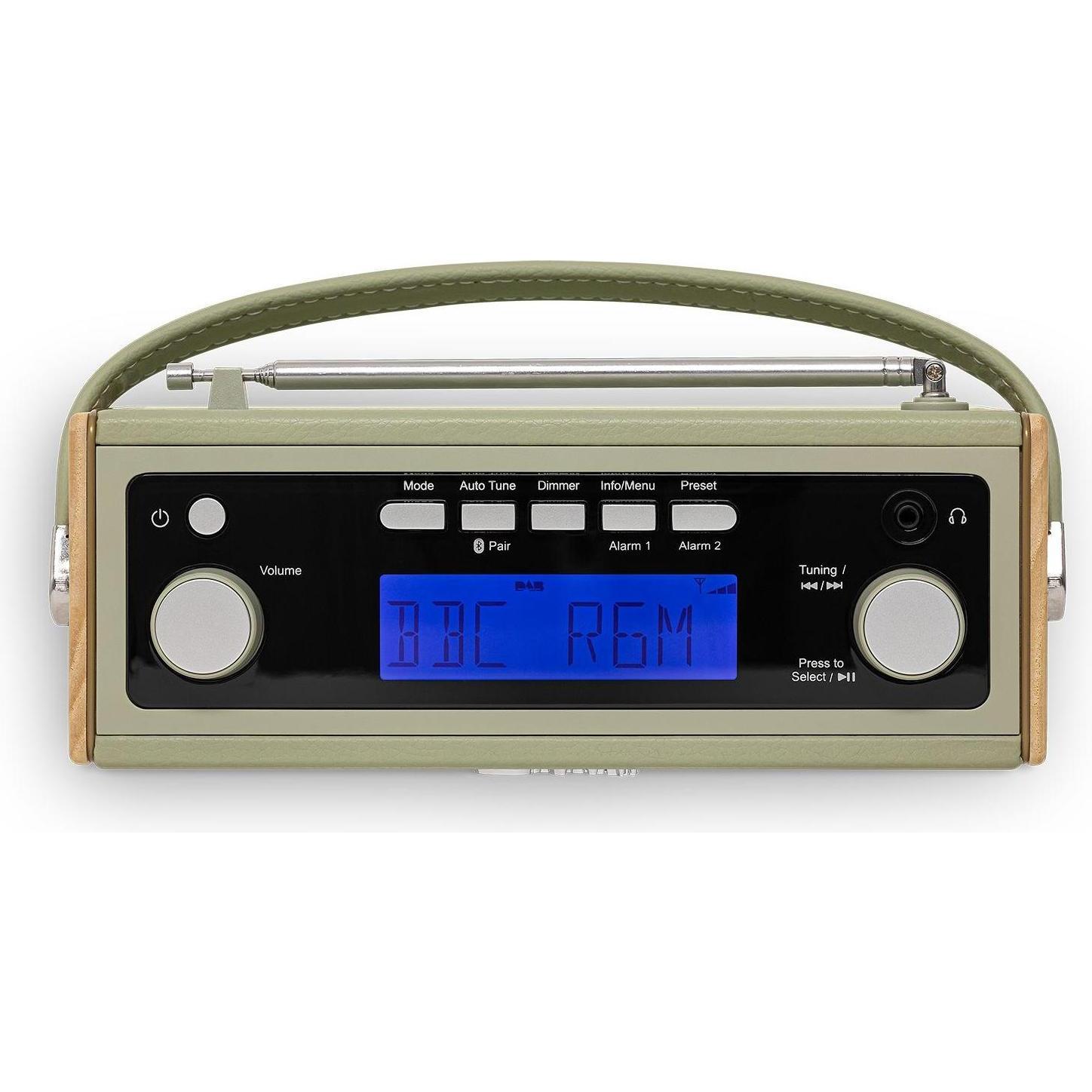 Thumbnail - Roberts Rambler BT Stereo (FM, DAB+, Bluetooth), Radio, Grün
