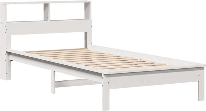 Produktbild VidaXL Bett mit Regal ohne Matratze Kiefer (90 x 190 cm)