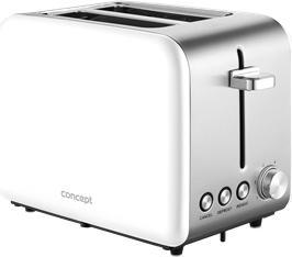 Actual product image Concept TE2051 toaster 2 slice(s) White