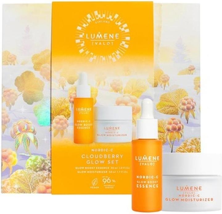 Lumene Cloudberry Glow Skincare Gift Set - Skincare Kit Includes Radiance (Gesichtspflege Set)