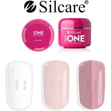 Silcare, Nagelpflegemittel, Base One Uv Gel Builder Nail Builder Gel Pink 50G