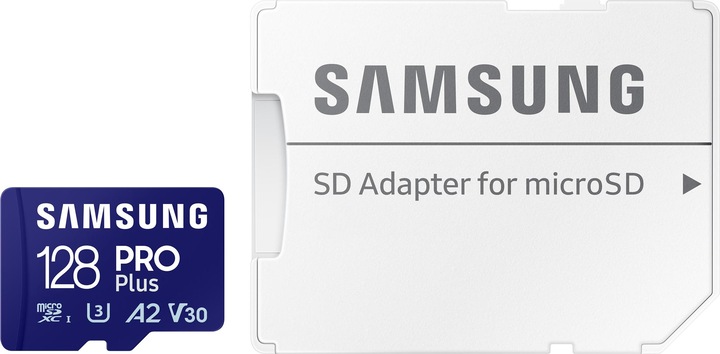 Productafbeelding Samsung PRO Plus (128 GB, microSDXC, U3, UHS-I)