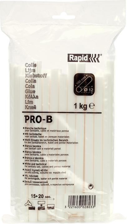 Immagine prodotto Rapid Colla in stick PRO-B Ø12x190mm 1,0 kg, sacchetto