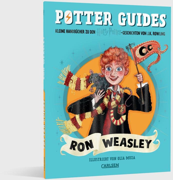 Produktbild Potter Guides: Ron Weasley (Deutsch, Olia Muza, J.K. Rowling, Klaus Fritz, Anja Hansen-Schmidt, 2025)