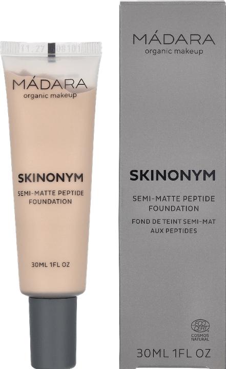 Produktbild Madara Organic Skincare SKINONYM Semi-Matte Peptide Foundation 10 Porcelain 30ml (010 Porcelain)