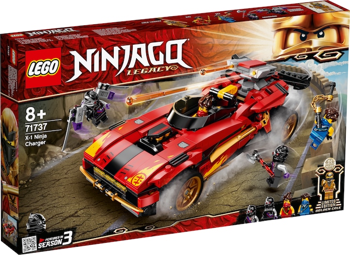 Actual product image LEGO X-1 Ninja Supercar (71737, LEGO Ninjago)