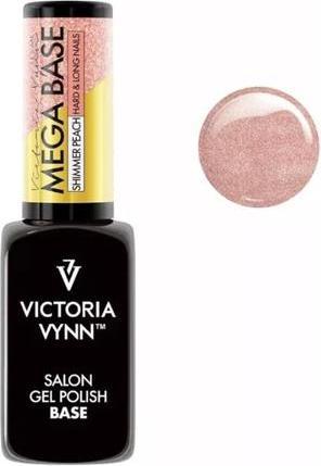 Actual product image Visconti Di Modrone Victoria Vynn Hardi Mega Base UV Led Hybrid Gel Polish Nails SHIMMER PEACH Peach 8ml (SHIMMER PEACH Peach, UV gel varnish)