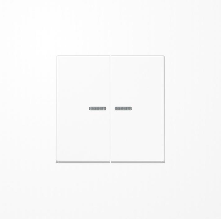 Image du produit JUNG A10921STRFBFWW Bouton-poussoir KNX RF