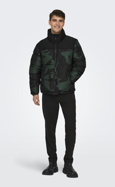Image du produit Only & Sons Col montant Poignets élastiques Veste Doudoune (XXL)