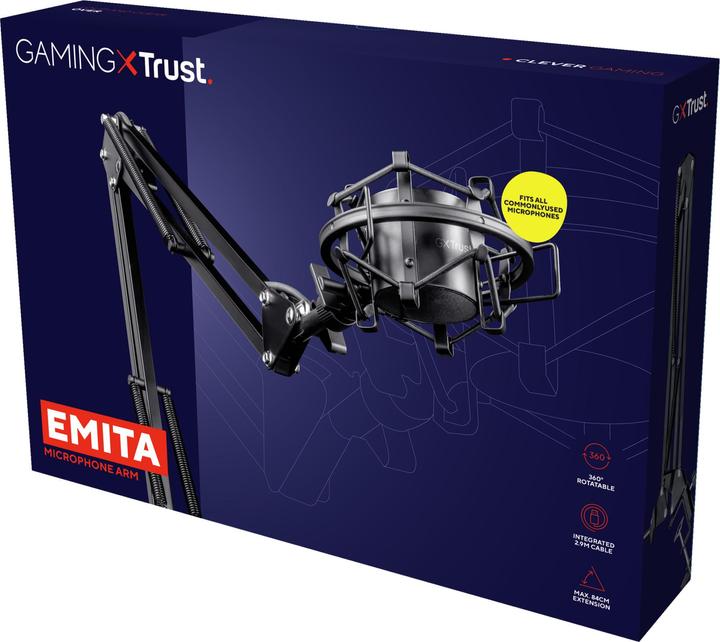Immagine prodotto Trust GXT 253 Emita Braccio del microfono in streaming GXT 253